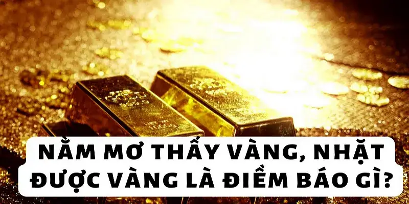 Nằm mơ nhặt được vàng